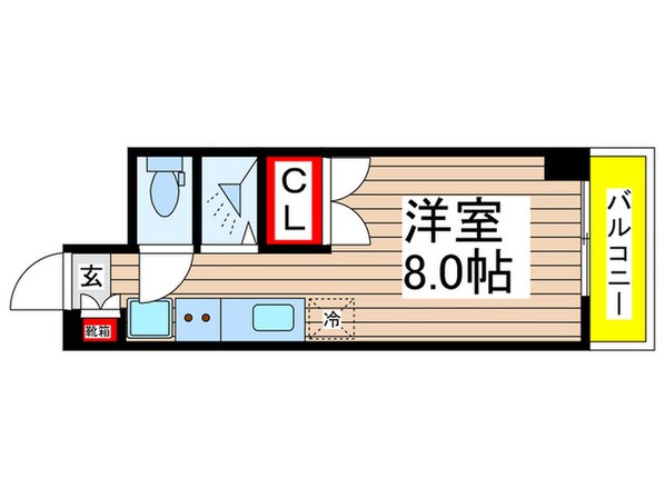 オネスティ船橋五番館の物件間取画像